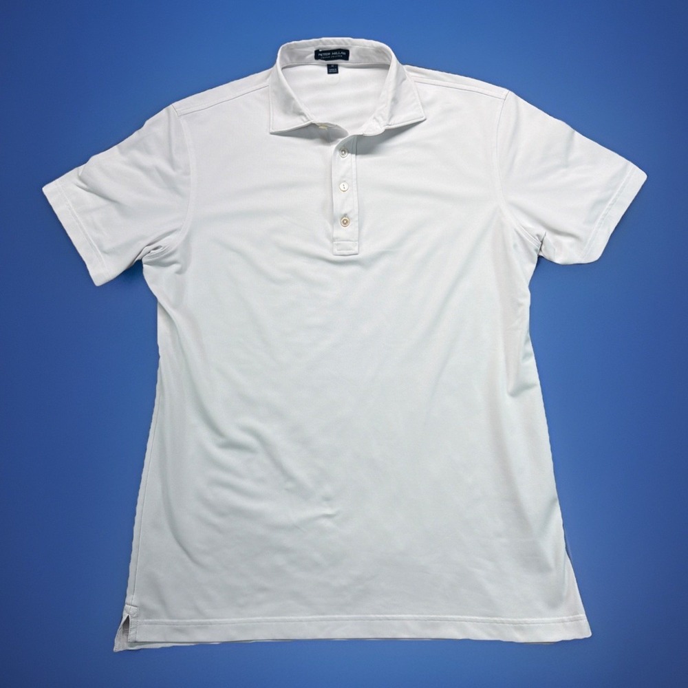 Peter Millar Crown Crafted Medium Solid White Per… - image 1